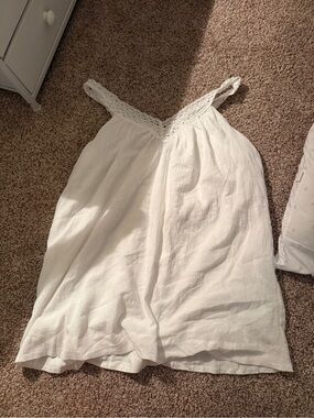 Target White Cotton Sundress